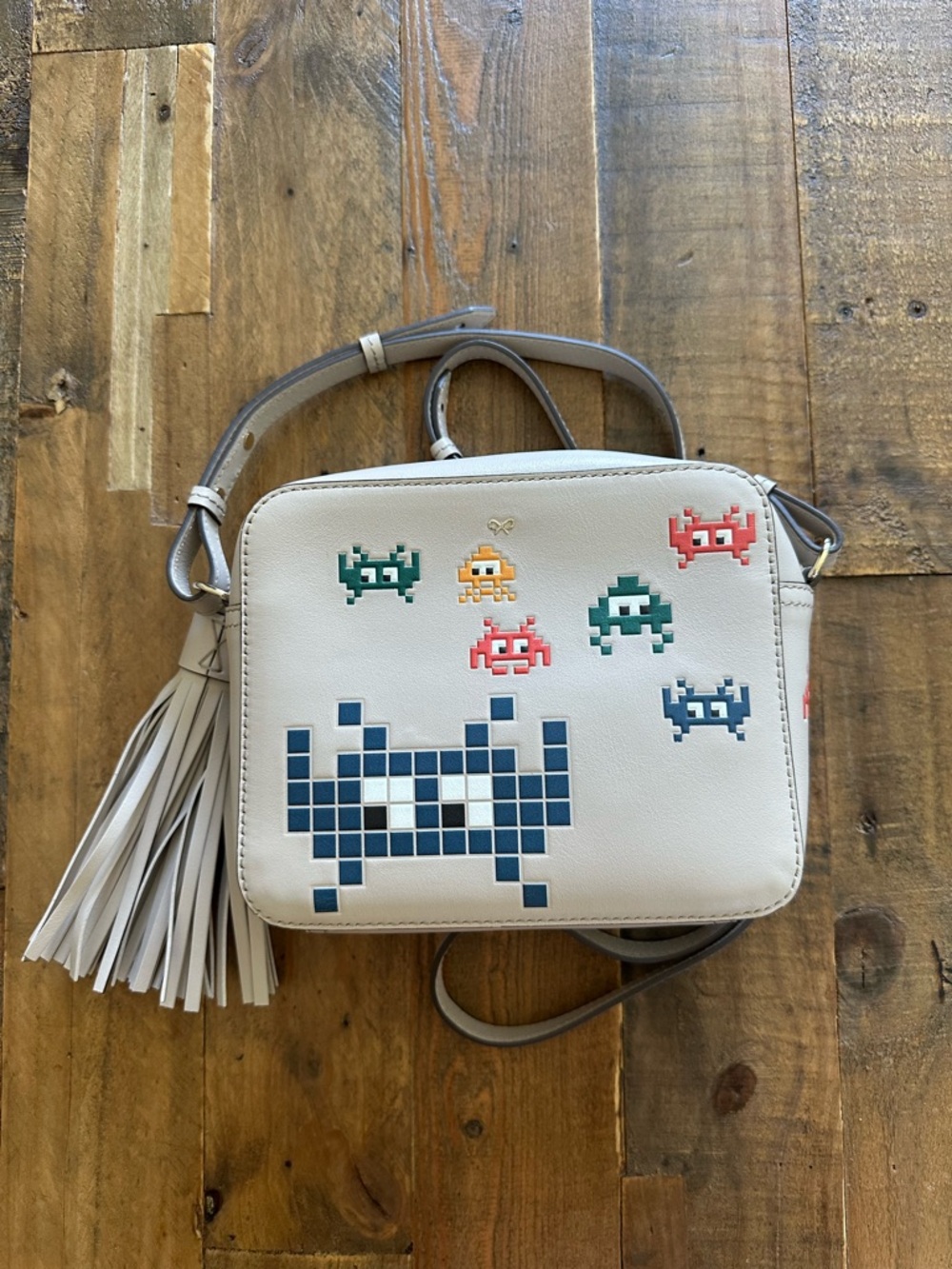 Anya Hindmarch Space Invaders Crossbody bag